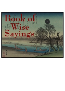 Book of Wise Sayings - Click Image to Close