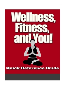 Wellness, Fitness & You - Click Image to Close