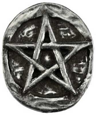 Pentagram pocket stone - Click Image to Close