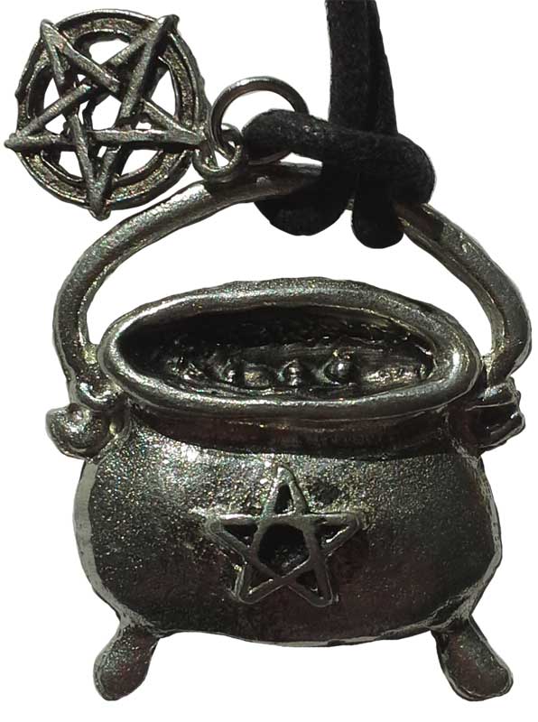 Cauldron with Pentacle - Click Image to Close