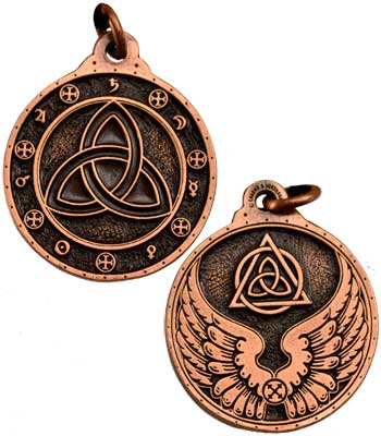 Triquetra silver color - Click Image to Close