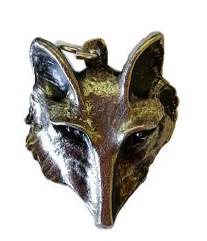 Fox Head amulet - Click Image to Close