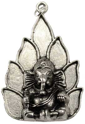Ganesh on Lotus - Click Image to Close