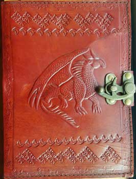 Dragon leather w/ latch - Click Image to Close