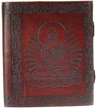 Buddha leather w/ latch - Click Image to Close