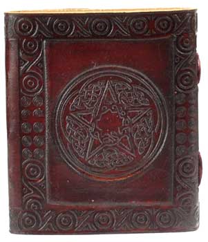 Pentagram leather w/ latch