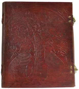 Double Wolves leather w/ latch