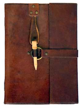 leather w/ Peg Closure - Click Image to Close