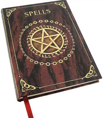 Spell Book red journal - Click Image to Close