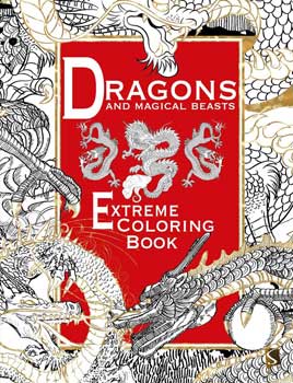 Dragons & Magical Beasts coloring book - Click Image to Close