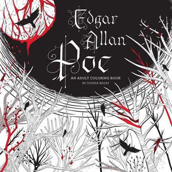 Edgar Allen Poe coloring book - Click Image to Close