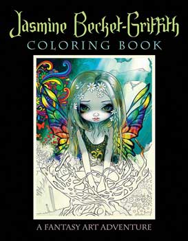 Jasmine Becket-Griffith coloring book - Click Image to Close
