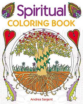 Spiritual color book by Andrea Sargent - Click Image to Close
