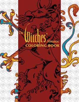 Witches' Almanac coloring book