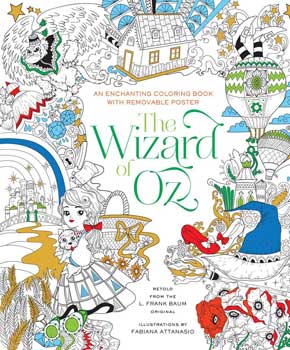 Wizard of Oz coloring book - Click Image to Close