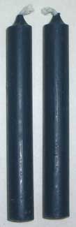 Navy Blue Chime Candle 20pk - Click Image to Close