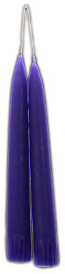 7" Purple taper pair - Click Image to Close