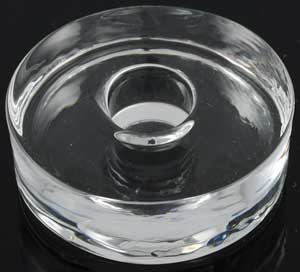 Glass Round Chime holder - Click Image to Close