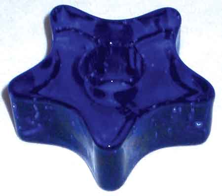 Blue Star Chime holder - Click Image to Close