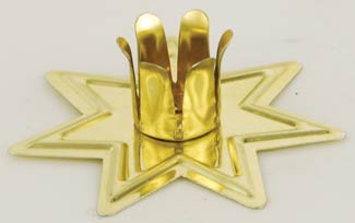 Gold-toned Fairy Star Chime - Click Image to Close