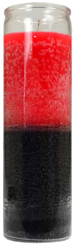 2 Color Red/Black 7 day jar - Click Image to Close