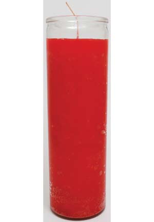 Red 7-day jar - Click Image to Close