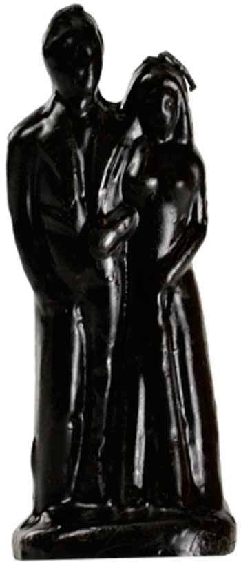 Black Marriage candle