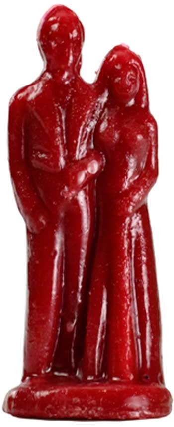 Red Marriage candle - Click Image to Close