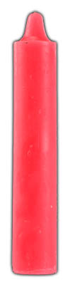 9" Pink pillar - Click Image to Close