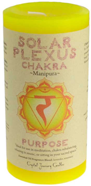 Solar Plexus Chakra pillar - Click Image to Close