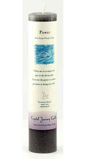 Power Reiki Charged Pillar candle - Click Image to Close