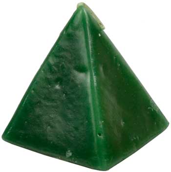 Green Cherry pyramid 2 1/2" - Click Image to Close
