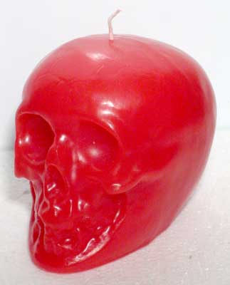 Skull Red 3.5" - Click Image to Close