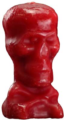 5" Red Skull
