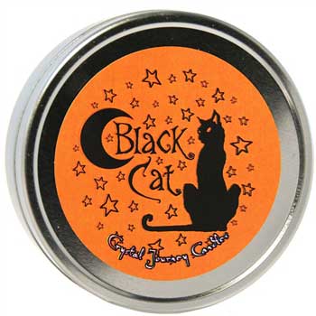 Black Cat travel tin