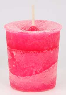 Love Herbal votive - bright pink - Click Image to Close