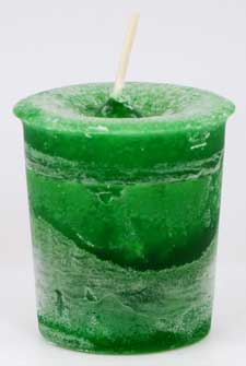 Money Herbal votive - green - Click Image to Close