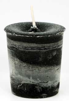 Protection Herbal votive - black - Click Image to Close