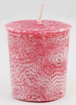 Jasmine Palm votive(pink) - Click Image to Close