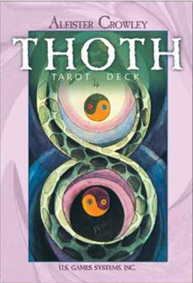 Thoth Tarot (small purple) deck - Click Image to Close