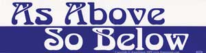 As Above So Below
