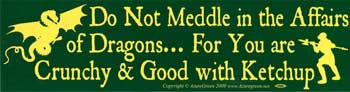 Do Not Meddle Dragons - Click Image to Close