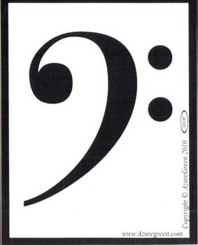 Bass Clef - Click Image to Close