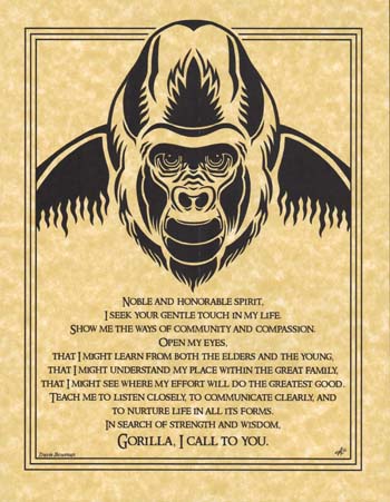 Gorilla Prayer