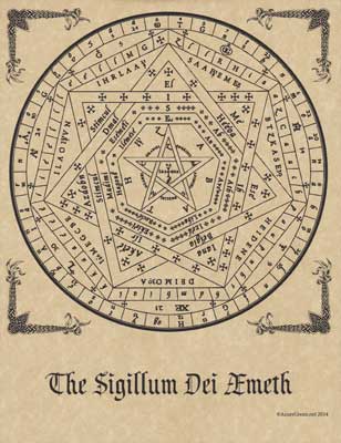 Sigillum Dei Aemeth poster - Click Image to Close