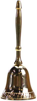 Brass Hand bell 6 1/2"