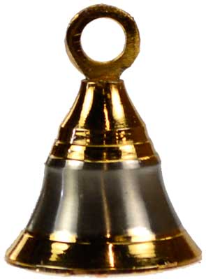 Brass Two Tone Bell 2" - Click Image to Close