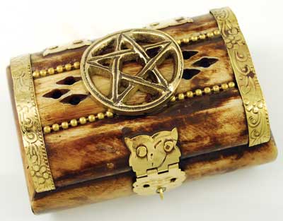 Mini Pentagram Bone Chest - Click Image to Close