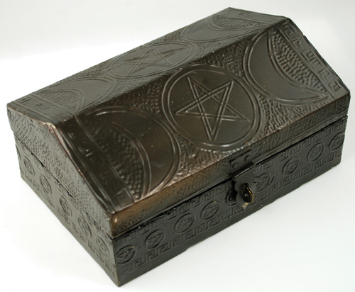 Triple Moon Pentagram box - Click Image to Close