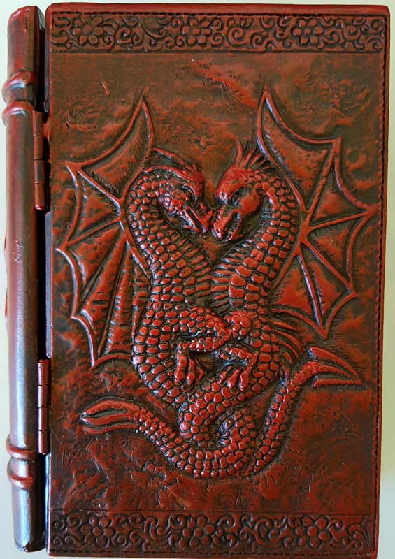 4" x 6" Dragon book box - Click Image to Close